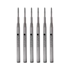 Monteverde Ballpoint Pen Refill Medium Point Blue Ink 6 Pack (M433BB)