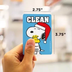 NMR Distribution Peanuts Charlie Brown Christmas Double Sided Dishwasher Magnet