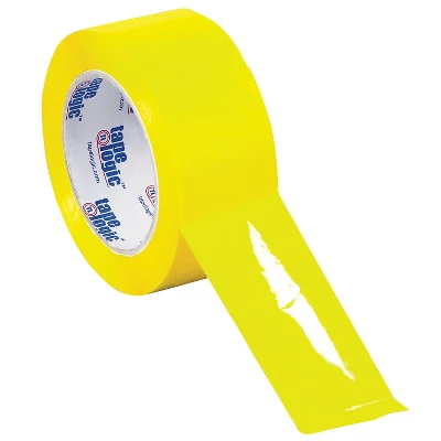 Tape Logic Colored Carton Sealing Heavy Duty Packing Tape 2" X 55 Yds. Yellow 36/Carton (T90122Y) 2 Tape Logic Colored Carton Sealing Heavy Duty Packing Tape 2" X 55 Yds. Yellow 36/Carton (T90122Y) - Image 2