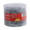 Universal Plastic-Coated Paper Clips No. 1 Clear/Silver 1000/Pack 21001
