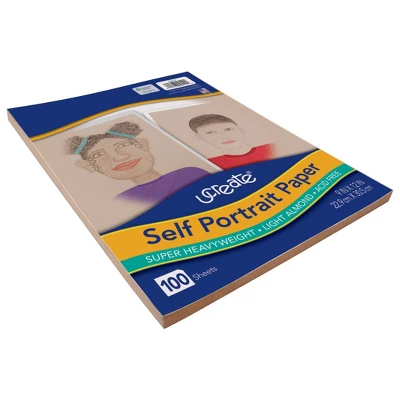 UCreate Self-Portrait Paper, Light Almond, 9" X 12", 600 Sheets 1 UCreate Self-Portrait Paper, Light Almond, 9" X 12", 600 Sheets