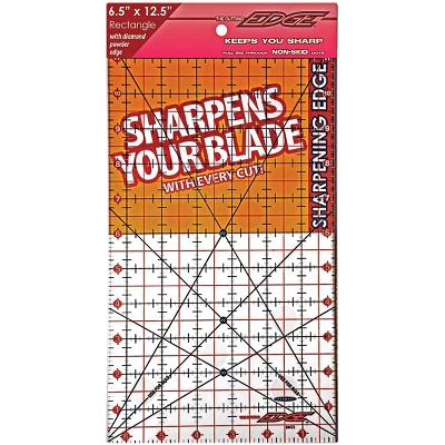 Sullivans The Cutting EDGE Clear Ruler-6-1/2"X12-1/2" 1 Sullivans The Cutting EDGE Clear Ruler-6-1/2"X12-1/2"