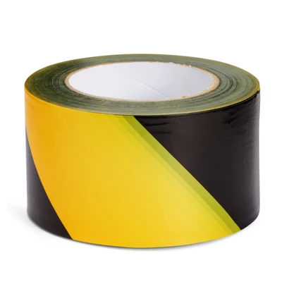 Stockroom Plus 2 Pack Caution Tape Roll, Black And Yellow Stripes, High Visibility Barricade Tape, 2.8 In Wide, 660 Ft Rolls 4 Stockroom Plus 2 Pack Caution Tape Roll, Black And Yellow Stripes, High Visibility Barricade Tape, 2.8 In Wide, 660 Ft Rolls - Image 4