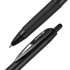 Uni-ball Uniball 207 Plus+ Retractable Gel Pens Medium Point 0.7mm Black Ink 12/Pack (70462)