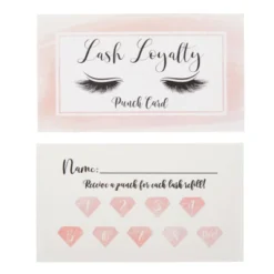 Stockroom Plus 300 Pack Eyelash Extension Loyalty Cards For Business With Heart Hole Puncher For Small Business, Beauty Salon -Creative Office Outlet Store GUEST 18bd1e9c a4b7 4868 a262 0a2eb98548f3