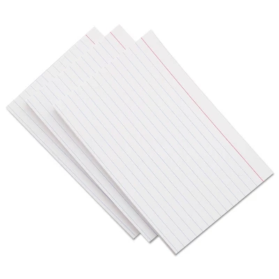 UNIVERSAL Ruled Index Cards 4 X 6 White 500/Pack 47235 5 UNIVERSAL Ruled Index Cards 4 X 6 White 500/Pack 47235 - Image 5