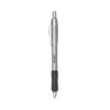 Paper Mart Paper Mate Profile Metal Ballpoint Pen Retractable Medium 1 Mm Black Ink Silver Barrel