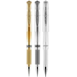 Uni Gel Impact Metallic Stick Pens, 1.0 Mm Bold Tip, Assorted Colors, Set Of 3 -Creative Office Outlet Store GUEST 207d7ba3 bc11 4084 82ec 5ce6692e9bbc