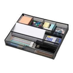 Mind Reader 2pc Mesh Deep Drawer Organizer Black 9 Mind Reader 2pc Mesh Deep Drawer Organizer Black -Creative Office Outlet Store GUEST 23c5ebf4 2bd5 41b1 9a2b 1abcdf883614
