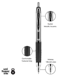Uni-ball 207 Retractable Gel Pens Medium Point (0.7mm) Black 2431821 -Creative Office Outlet Store GUEST 264dce67 b25d 4ad2 877f c7ae82898b4f