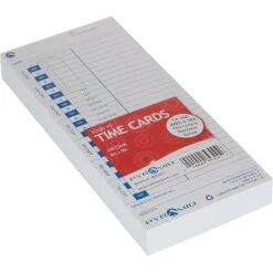 Pyramid Time Systems Pyramid Time Cards For 3000HD 3500 3550SS 3600SS 3700 Time Clocks 100/Pack -Creative Office Outlet Store GUEST 285e0d50 5c07 4b1e b402 413f6b823a4b