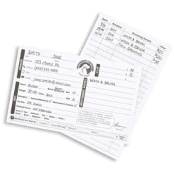 100 Pack Pet Grooming Card, Customer Information Cards Client Contact Profile Extender Pet Info Record Cards For Pet Dog Cat Groomers, 8 X 5 Inches -Creative Office Outlet Store GUEST 28dabf72 376a 4195 8319 c1d6e4a50e2a