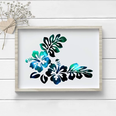 Craftopia Galaxy Space Patterned Vinyl Squares, 5 Pack, Blue Teal 2 Craftopia Galaxy Space Patterned Vinyl Squares, 5 Pack, Blue Teal - Image 2