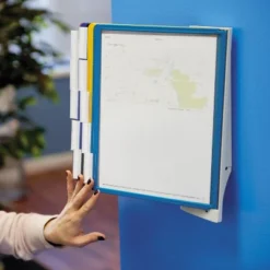 Durable Sherpa Wall-Mount Reference System 10 Panels 10 X 4 X 13 1/2 554100 -Creative Office Outlet Store GUEST 2de41e18 14ec 4a07 9013 91f3d1099a05