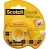 Scotch 665 Removable Double-Sided Tape, 0.75 X 400 Inches, Clear