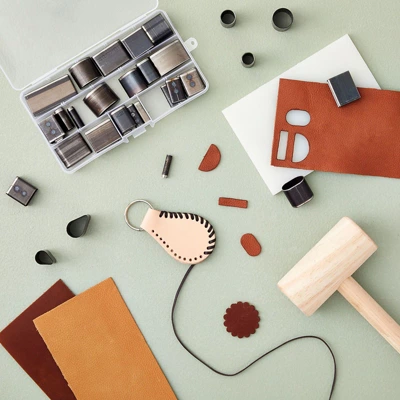 41 Shape Hollow Hole Punch Tool Kit DIY Leather Crafts Tool Set With Clear Case For Handmade And DIY Crafts 1 41 Shape Hollow Hole Punch Tool Kit DIY Leather Crafts Tool Set With Clear Case For Handmade And DIY Crafts