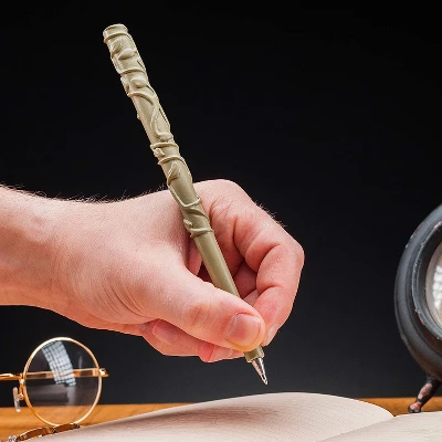 Paladone Products Ltd. Harry Potter Wand Pen | Hermione Granger's Wand | Black Ink 2 Paladone Products Ltd. Harry Potter Wand Pen | Hermione Granger's Wand | Black Ink - Image 2