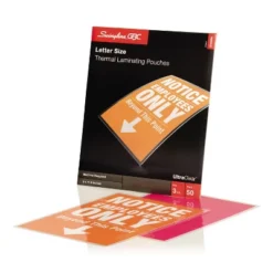 Swingline GBC UltraClear Thermal Laminating Pouches 3 Mil 9 X 11 1/2 50/Box 3745690 -Creative Office Outlet Store GUEST 3b0c9c91 6fd3 4907 acb9 9192a930b8c1