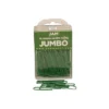 JAM Paper Colored Jumbo Paper Clips Large 2 Inch Green Paperclips 42186878A