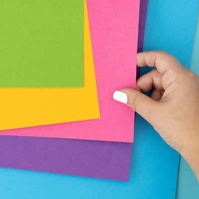 Colorbok 78lb Smooth Cardstock 12"X12" 30/Pkg-Bright, 5 Colors/6 Each 5 Colorbok 78lb Smooth Cardstock 12"X12" 30/Pkg-Bright, 5 Colors/6 Each - Image 5