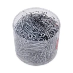 Universal Plastic-Coated Paper Clips No. 1 Clear/Silver 1000/Pack 21001 -Creative Office Outlet Store GUEST 49bd2686 9808 4a38 bbf7 df163d5197a0