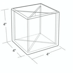Azar Displays 4" Cube Pencil Holder With Divider 5 Azar Displays 4" Cube Pencil Holder With Divider -Creative Office Outlet Store GUEST 49dd5e8c c6c0 42ce 89d4 2e876fda504c