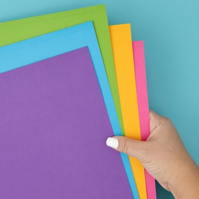 Colorbok 78lb Smooth Cardstock 12"X12" 30/Pkg-Bright, 5 Colors/6 Each 4 Colorbok 78lb Smooth Cardstock 12"X12" 30/Pkg-Bright, 5 Colors/6 Each - Image 4