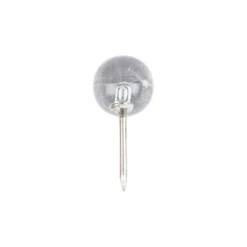 JAM PAPER Round Head Push Pins Clear 100/Pack (346RTCL) -Creative Office Outlet Store GUEST 50b19997 775d 44b5 92eb 003933df35e2