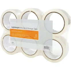HITOUCH BUSINESS SERVICES Lightweight Moving & Storage PKing Tape 1.88"W X 54.6 Yards Clear 6 RL