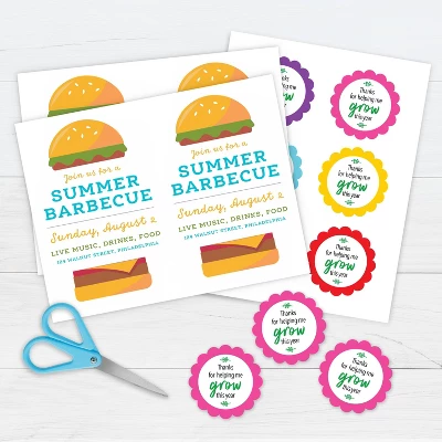 5pk 100 Sheets/Pack 67lb Cardstock 8.5"x11" White - PrintWorks 3 5pk 100 Sheets/Pack 67lb Cardstock 8.5"x11" White - PrintWorks - Image 3