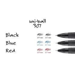 Uni-ball Uniball 307 Retractable Gel Pens Micro Point 0.5mm Black Ink Dozen (1947087) -Creative Office Outlet Store GUEST 57365005 b1bc 449a 8330 0ec00490d8e6 1
