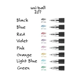 Uni-ball Uniball 207 Retractable Gel Pens Medium Point 0.7mm Black Ink 12/Pack (33950) 12 Uni-ball Uniball 207 Retractable Gel Pens Medium Point 0.7mm Black Ink 12/Pack (33950) -Creative Office Outlet Store GUEST 59a59f19 3a2e 42c1 bcc6 a77cc501a2a1 1