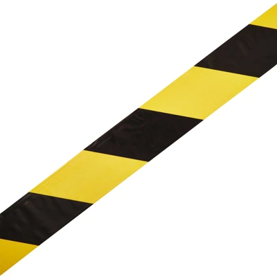 Stockroom Plus 2 Pack Caution Tape Roll, Black And Yellow Stripes, High Visibility Barricade Tape, 2.8 In Wide, 660 Ft Rolls 2 Stockroom Plus 2 Pack Caution Tape Roll, Black And Yellow Stripes, High Visibility Barricade Tape, 2.8 In Wide, 660 Ft Rolls - Image 2