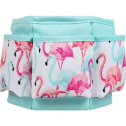 Singer Flamingo Print Desktop Storage Spinner