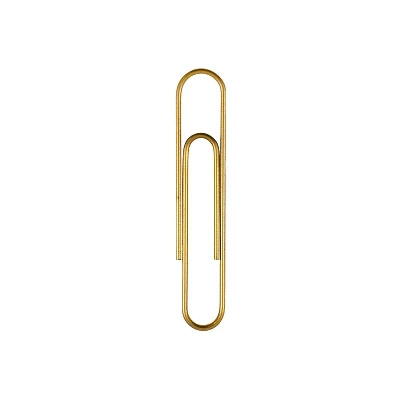 JAM Paper Colored Jumbo Paper Clips Large 2 Inch Gold Paperclips 21832060A 3 JAM Paper Colored Jumbo Paper Clips Large 2 Inch Gold Paperclips 21832060A - Image 3