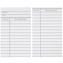 Best Paper Greetings 500 Pack Blank Library Cards For School Book Checkouts, CDs, DVDs, Vinyl Records, Classroom Supplies, White, 3 X 5 In 11 Best Paper Greetings 500 Pack Blank Library Cards For School Book Checkouts, CDs, DVDs, Vinyl Records, Classroom Supplies, White, 3 X 5 In -Creative Office Outlet Store GUEST 6435313f 6b28 4ff4 9e59 db5125e227cc