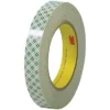 3M 1/2" X 36 Yards Double Sided Masking Tape 410M Natural 3 Rolls (T9534103PK)