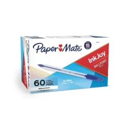 Paper Mate InkJoy 50ST Ballpoint Pens 1 Mm Blue Ink 60/Pack 2014534