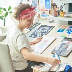 Arteza Heavyweight Paper Watercolor Paper Pad, 5 Shades Of Paper, 9"x12" - 25 Sheets -Creative Office Outlet Store GUEST 6a6e72e8 47a0 4f97 af3d 5503bab52cfd