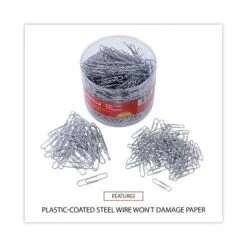 Universal Plastic-Coated Paper Clips No. 1 Clear/Silver 1000/Pack 21001 -Creative Office Outlet Store GUEST 6cc8c21e 6af4 4d50 baab 3901bd0dc4e3