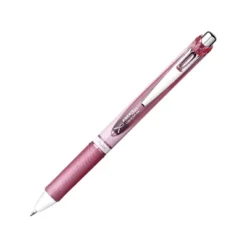 Pentel EnerGel RTX Retractable Liquid Gel Pen .7mm Pink Barrel Black Ink. 3/Pack BL77PBP3ABC