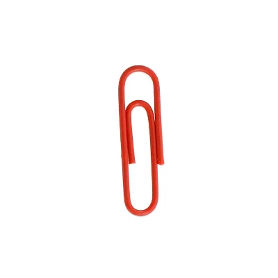 JAM Paper Colored Standard Paper Clips Small 1 Inch Red Paperclips 2185200A 2 JAM Paper Colored Standard Paper Clips Small 1 Inch Red Paperclips 2185200A - Image 2