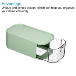 Unique Bargains Desktop Storage Drawer Plastic Stackable Desk Organizer Makeup Brush Stationery Box For Office -Creative Office Outlet Store GUEST 702d3b00 0652 4c11 89c2 6def28032cfe