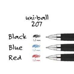 Uni-ball Uniball 207 Retractable Gel Pens Bold Point 1.0mm Blue Ink Dozen (1790896) -Creative Office Outlet Store GUEST 705bda25 8d0c 49ce a18c 8302c27fccc4