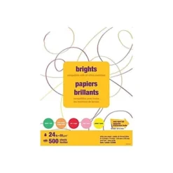 MyOfficeInnovations Brights 24 Lb. Colored Paper Assorted Colors 733088