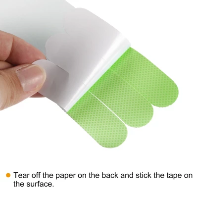 Unique Bargains Non Slip Bathtub Stickers Safety Shower Treads Adhesive Decal Square With Scraper For Stairs Green 1.25 Ft X 0.8Inch 3 Unique Bargains Non Slip Bathtub Stickers Safety Shower Treads Adhesive Decal Square With Scraper For Stairs Green 1.25 Ft X 0.8Inch - Image 3