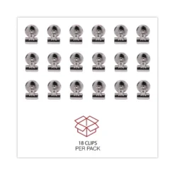 Universal Bulldog Magnetic Clips Metal 7/16" Capacity 1 1/4" Wide Nickel-Plated 18/PK 31260 -Creative Office Outlet Store GUEST 8d928ec3 2301 474b 83fe 68ffb50e0fe3