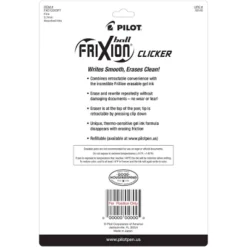 FriXion 12ct Pens Clicker 0.7mm Assorted Colors