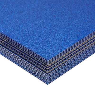 Bright Creations 30 Sheets Double-Sided Royal Blue Glitter Cardstock Paper For DIY Crafts, Card Making, Invitations, 300GSM, 8.5 X 11 In 5 Bright Creations 30 Sheets Double-Sided Royal Blue Glitter Cardstock Paper For DIY Crafts, Card Making, Invitations, 300GSM, 8.5 X 11 In - Image 5