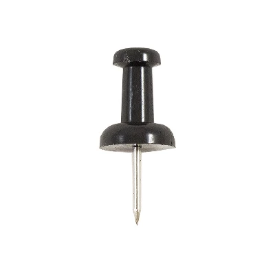 JAM Paper Colored Pushpins Black Push Pins 2 Packs Of 100 222419046A 2 JAM Paper Colored Pushpins Black Push Pins 2 Packs Of 100 222419046A - Image 2